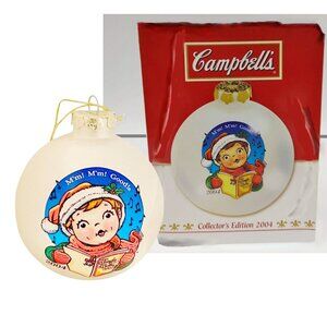 Campbell Soup 2004 Christmas Holiday Ornament